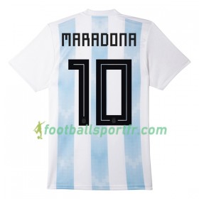 Tenue Argentine Maradona 10 Domicile Coupe du monde 2018 Maillot de Foot